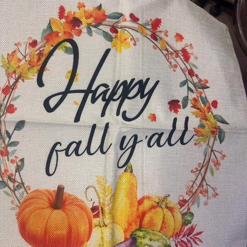 Autumn Harvest Pillow Covers Set